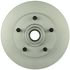 Bosch 20010338 Disc Brake Rotor and Hub Assembly Bosch QuietCast Disc Brake Rotor