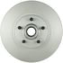 Bosch 20010370 Disc Brake Rotor and Hub Assembly Bosch QuietCast Disc Brake Rotor
