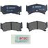 BC668 by BOSCH - Bosch QuietCast Brake Pads