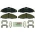 BC749 by BOSCH - Bosch QuietCast Brake Pads