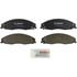 BP921 by BOSCH - Bosch QuietCast Brake Pads