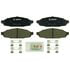 BP953 by BOSCH - Bosch QuietCast Brake Pads
