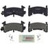 BP154 by BOSCH - Bosch QuietCast Brake Pads