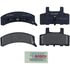 Bosch BP369 Disc Brake Pad Set Bosch QuietCast Brake Pads