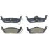 BP1012 by BOSCH - Bosch QuietCast Brake Pads