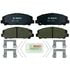 Bosch BP1509 Disc Brake Pad Set Bosch QuietCast Brake Pads