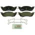 Bosch BP529 Disc Brake Pad Set Bosch QuietCast Brake Pads