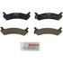Bosch BP538 Disc Brake Pad Set Bosch QuietCast Brake Pads