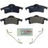 BP791 by BOSCH - Bosch QuietCast Brake Pads