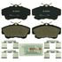 Bosch BP841 Disc Brake Pad Set Bosch QuietCast Brake Pads