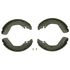 BS744 by BOSCH - Bosch New Brake Shoe Set
