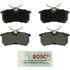 BE886 by BOSCH - Brake Pads