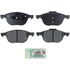Bosch BE1044 Disc Brake Pad Set Brake Pads