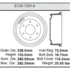 Bendix E12872038 Brake Drum Brake Drum