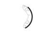 HELLA 355000011 Drum Brake Shoe DRUM BRAKE SHOE KIT