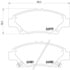 355015001 by HELLA - Disc Brake Pad Set