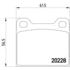 HELLA 355006531 Disc Brake Pad Set Disc Brake Pad Set