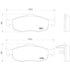 HELLA 355007641 Disc Brake Pad Set Disc Brake Pad Set