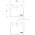 355008171 by HELLA - Disc Brake Pad Set