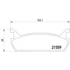 HELLA 355016601 Disc Brake Pad Set Disc Brake Pad Set
