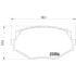 355016861 by HELLA - Disc Brake Pad Set