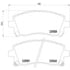 355017291 by HELLA - Disc Brake Pad Set