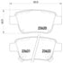 355017331 by HELLA - Disc Brake Pad Set