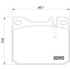 HELLA 355017481 Disc Brake Pad Set Disc Brake Pad Set
