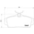 HELLA 355018441 Disc Brake Pad Set Disc Brake Pad Set