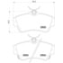 355018651 by HELLA - Disc Brake Pad Set