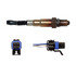 2344566 by DENSO - Oxygen Sensor 4 Wire, Direct Fit, Heated, Wire Length: 14.76