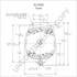 SCJ3292 by LEECE NEVILLE - Alternator - High Output, 24 Voltage, 150 Amperage Rating