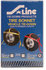 30RT-BL by ANCRA - Tie Down Strap - Blue, Double Adjust, 13 in.-17 in. OEM/10 in. to 22 in. Tires, Tire Bonnet, with Ratchet