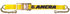 49346-15 by ANCRA - Ratchet Tie Down Strap - 4 in. x 360 in., Yellow, Polyester, with Chain Anchors, Heavy-Duty