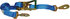 500-C8-BL by ANCRA - Ratchet Tie Down Strap - 2 in. x 96 in., Blue, Polyester, with Twisted Snap Hooks