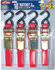 SL16 by ANCRA - Ratchet Tie Down Strap - 4 Pack, 1 in. x 120 in., Red, Ployester, with S-Hook