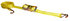 SL32 by ANCRA - Ratchet Tie Down Strap - 1.5 in. x 180 in., Yellow, Polyester, with J-Hook