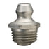 2109 by ALEMITE - Zinc-Plated Steel Hydraulic Straight Grease Fitting, M10 x 1 Taper Threaded, 8000 psi