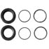 Euclid E-4112 Disc Brake Caliper Hardware Kit Euclid Disc Brake - Bush And Seal Kit