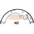 Euclid E-8131 Drum Brake Shoe and Lining Assembly LINED SHOE SET