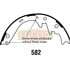 E-8139 by EUCLID - Euclid Hydraulic Brake Shoe - Lined