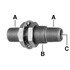Euclid E-8614 Air Brake Fitting Air Brake Hose