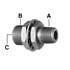 Euclid E8619 Air Brake Fitting AIR SYS - AIR HOSE FITTING