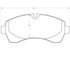 1268.10 by PERFORMANCE FRICTION - Disc Brake Pad Set