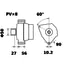 MG571 by LETRIKA - Alternator 12V, 120A, Letrika/MAHLE AAN