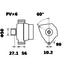MG570 by LETRIKA - Alternator 12V, 150A, Letrika/MAHLE AAN