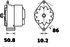 MG279 by LETRIKA - Alternator 12V, 65A, Letrika/MAHLE AAK, New