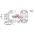 25WYS386A by MERITOR - END YOKE