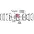 Meritor 3219T4544 BRAKE DRUM