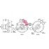 Meritor 5WCS3286A2 Differential End Yoke Differential End Yoke - Meritor Genuine End Yoke - Companion Flange